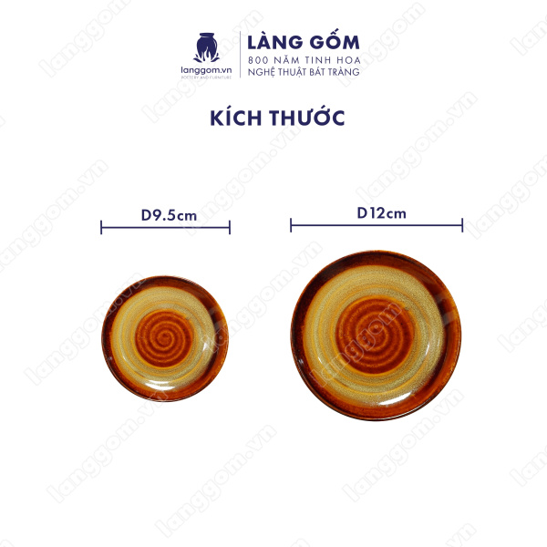 Bộ ấm chén Men hỏa biến đốt trúc to (không bao gồm phụ kiện) - Gốm sứ Bát Tràng