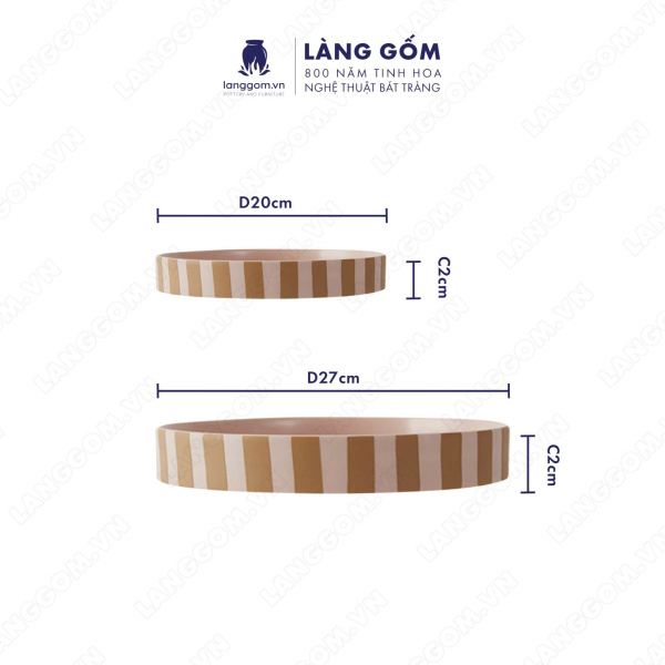 Đĩa kẻ sọc