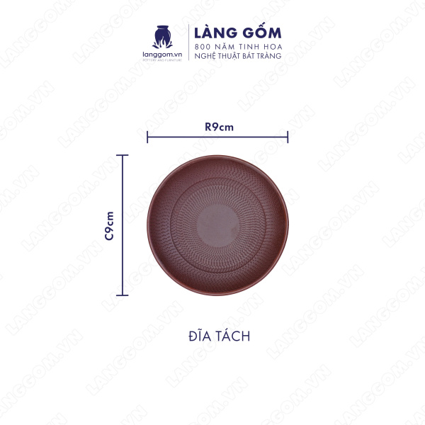Bộ ấm chén Men mộc chóp ganh