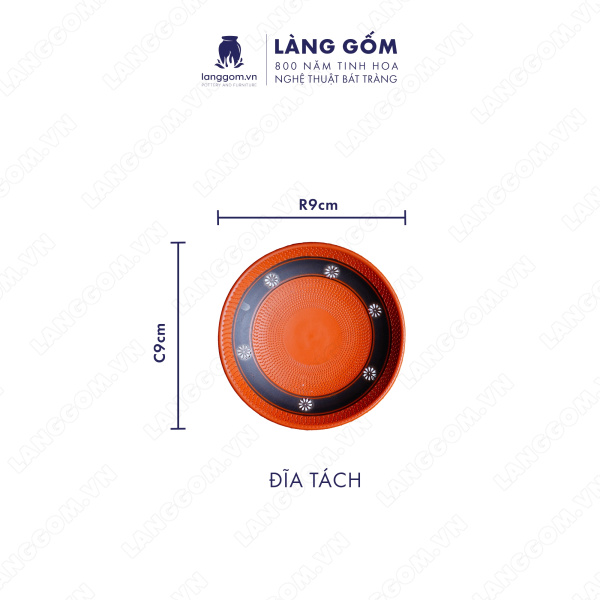 Bộ ấm chén và bộ phụ kiện men mộc hoa ban 