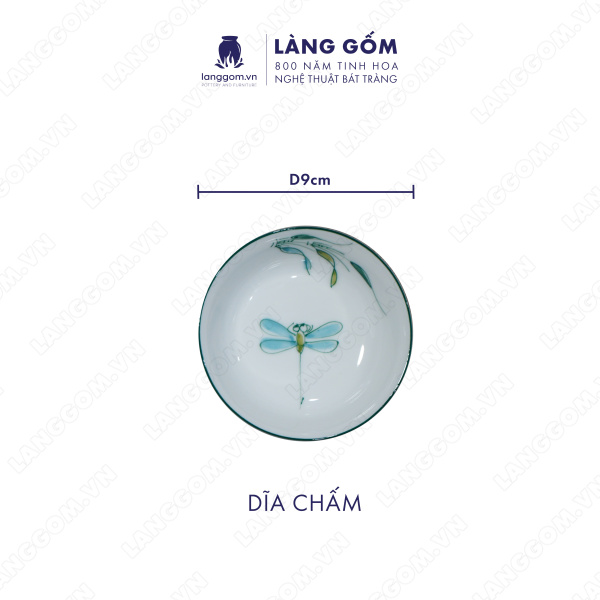 Bộ bàn ăn mặt trời vẽ trúc chuồn