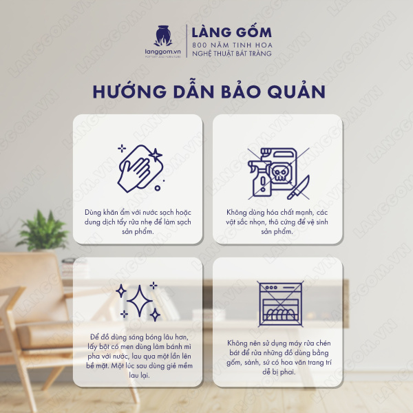 Lọ hoa Men trắng chai sóng