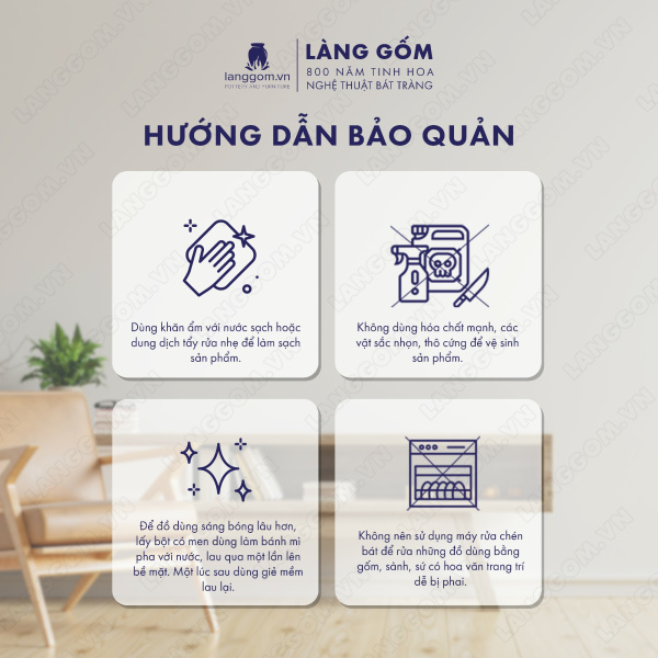 Lọ hoa Men ngọc giỏ cua béo